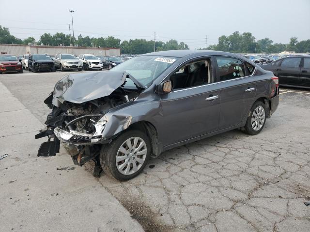 NISSAN SENTRA S 2015 with VIN 3N1AB7AP4FL629424 - Photo from auction