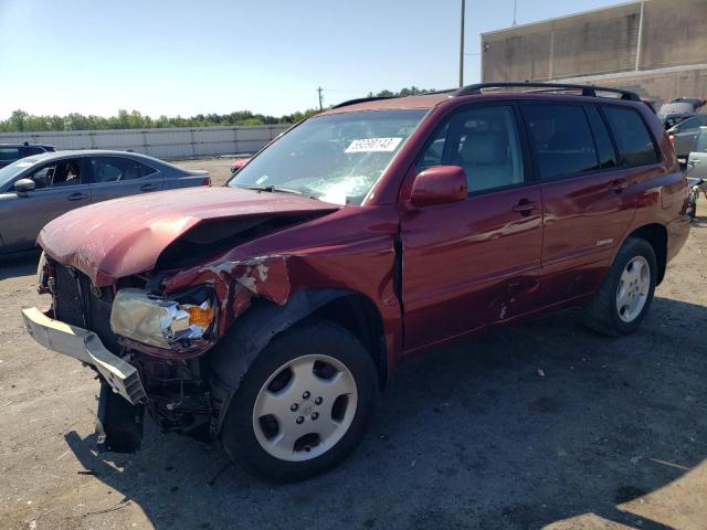 TOYOTA HIGHLANDER 2006 with VIN JTEEP21A560179872 - Photo from auction