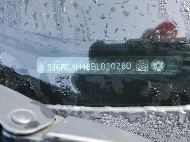 Photo 14 from auction – 2011 HONDA CR-V SE with VIN 5J6RE4H48BL090260