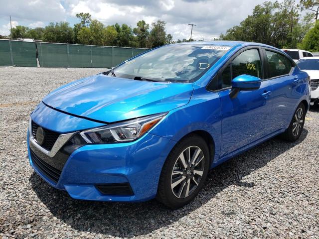 NISSAN VERSA SV 2021 with VIN 3N1CN8EV5ML819101 - Photo from auction