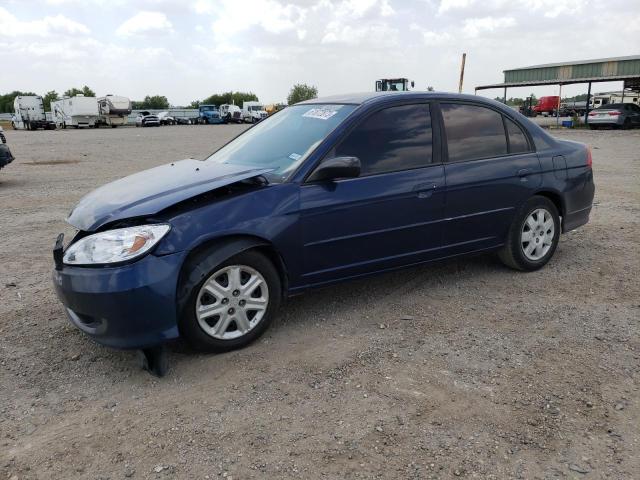 Photo 1 from auction – 2005 HONDA CIVIC LX with VIN 2HGES16515H511116