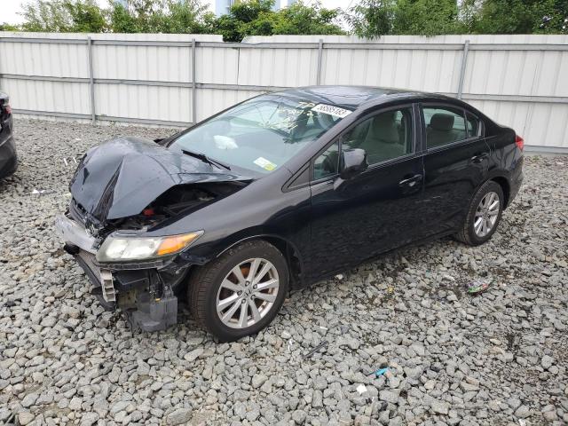 HONDA CIVIC EX 2012 with VIN 19XFB2F84CE021541 - Photo from auction