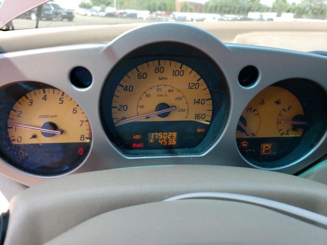 Photo 9 from auction – 2005 NISSAN MURANO SL with VIN JN8AZ08W15W428509