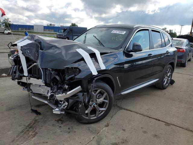 Photo 1 from auction – 2023 BMW X3 XDRIVE3 with VIN 5UX53DP08P9S53808