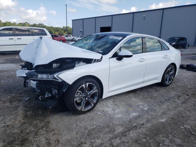 KIA K5 EX 2023 with VIN 5XXG34J23PG177602 - Photo from auction
