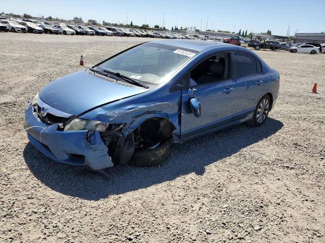 Photo 1 from auction – 2010 HONDA CIVIC EXL with VIN 19XFA1F93AE061015