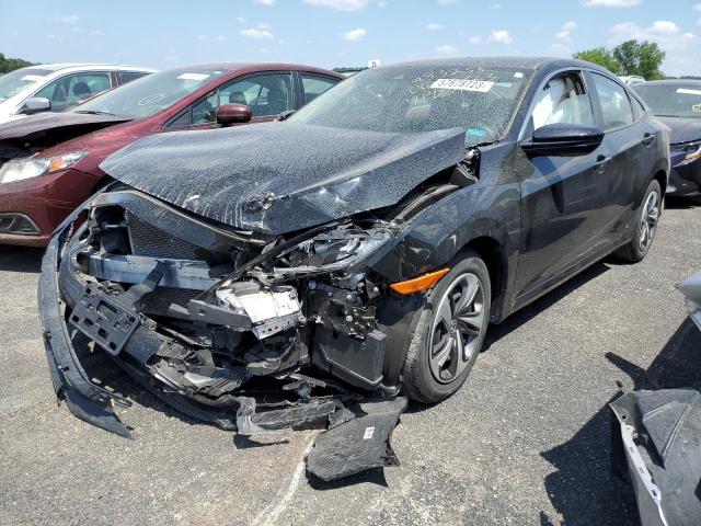 HONDA CIVIC LX 2019 with VIN 19XFC2F60KE017111 - Photo from auction