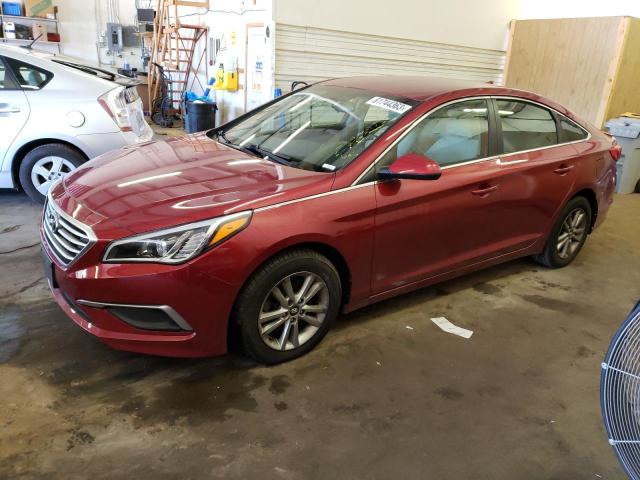Photo 1 from auction – 2016 HYUNDAI SONATA SE with VIN 5NPE24AF8GH287692