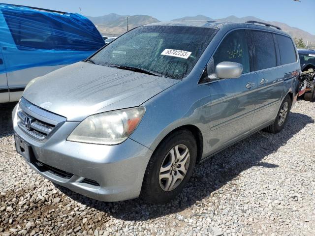 HONDA ODYSSEY EX 2005 with VIN 5FNRL38795B086497 - Photo from auction