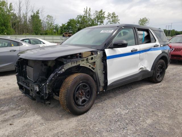 FORD EXPLORER P 2020 with VIN 1FM5K8AB3LGC49172 - Photo from auction