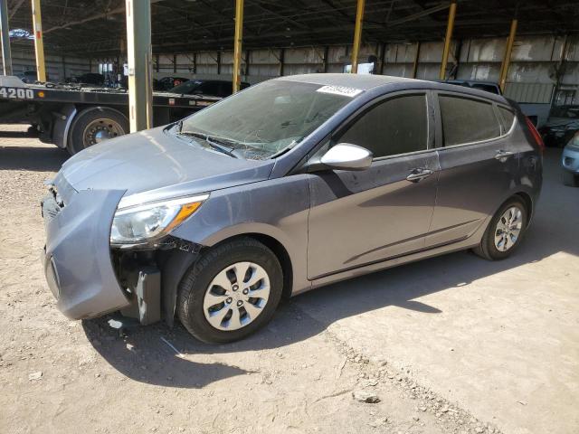 HYUNDAI ACCENT SE 2017 with VIN KMHCT5AE3HU346247 - Photo from auction