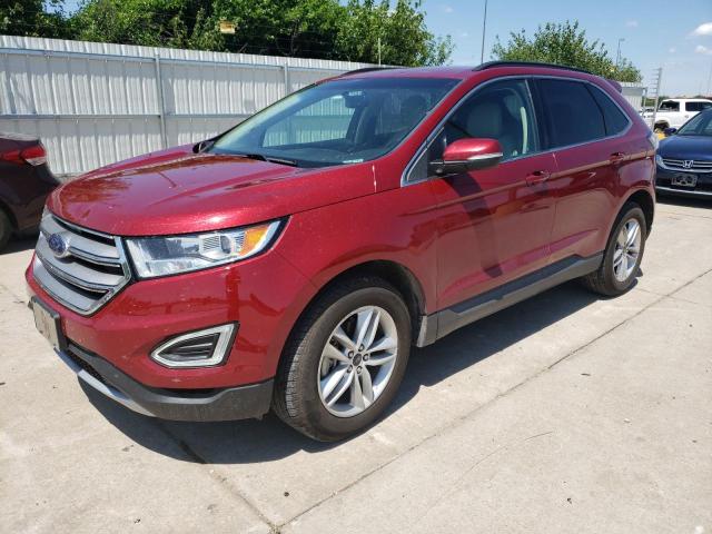 FORD EDGE SEL 2016 with VIN 2FMPK3J98GBB51289 - Photo from auction