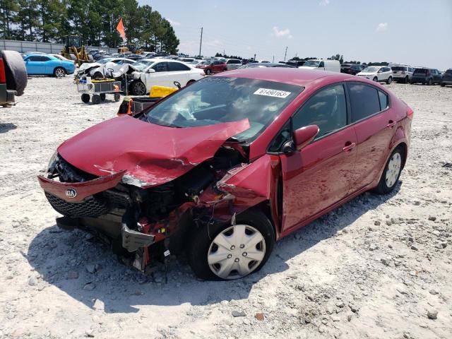 KIA FORTE LX 2015 with VIN KNAFX4A67F5393200 - Photo from auction