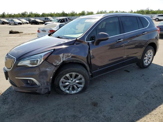 BUICK ENVISION E 2018 with VIN LRBFX1SA7JD054034 - Photo from auction