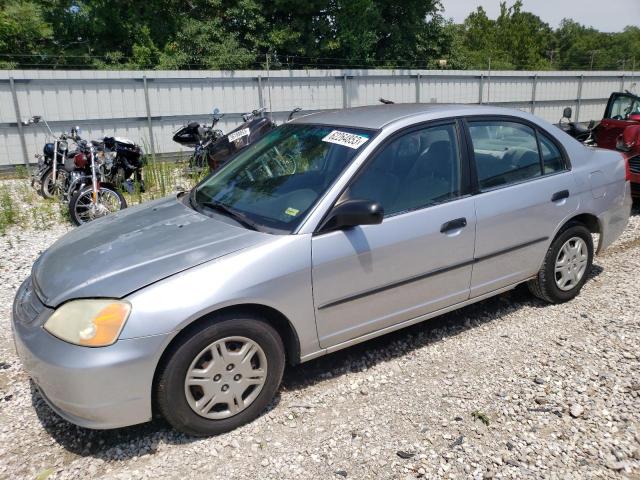 Photo 1 from auction – 2001 HONDA CIVIC DX with VIN 1HGES16271L019807