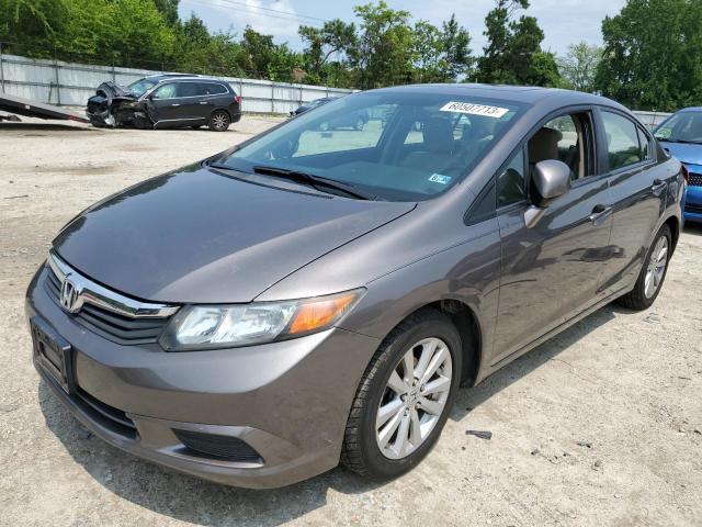 HONDA CIVIC EXL 2012 with VIN 19XFB2F90CE042833 - Photo from auction