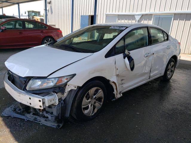Photo 1 from auction – 2015 HONDA CIVIC LX with VIN 2HGFB2F50FH565552