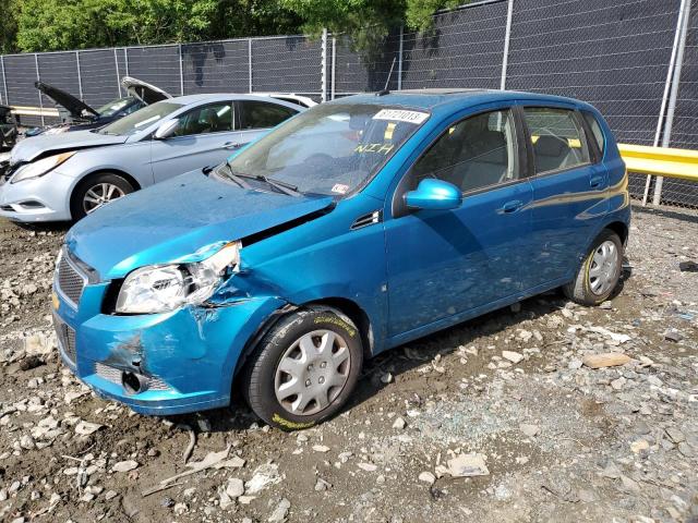 CHEVROLET AVEO LS 2009 with VIN KL1TD66E69B358896 - Photo from auction
