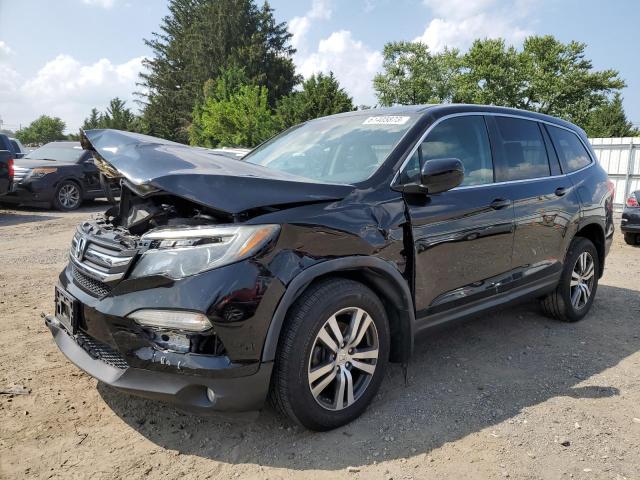 HONDA PILOT EXL 2017 with VIN 5FNYF6H50HB025370 - Photo from auction