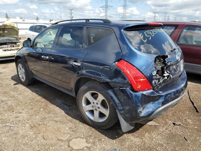 Photo 2 from auction – 2004 NISSAN MURANO SL with VIN JN8AZ08T34W222984