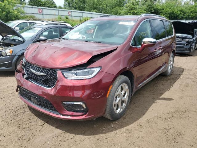 CHRYSLER PACIFICA L 2021 with VIN 2C4RC3GG6MR600049 - Photo from auction