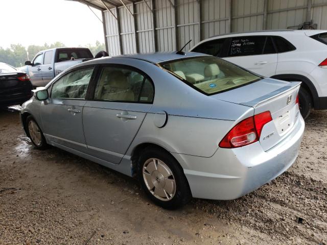 Photo 2 from auction – 2007 HONDA CIVIC HYBR with VIN JHMFA36267S013558