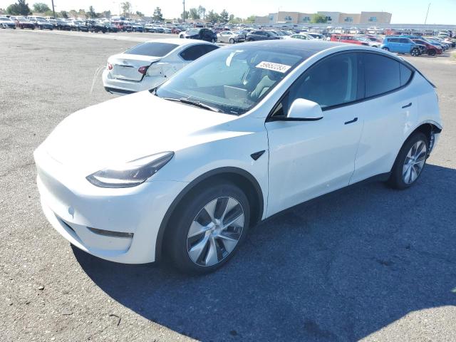 TESLA MODEL Y 2023 with VIN 7SAYGDEE7PF744199 - Photo from auction