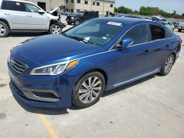 HYUNDAI SONATA SPO 2015 with VIN 5NPE34AF1FH028389 - Photo from auction