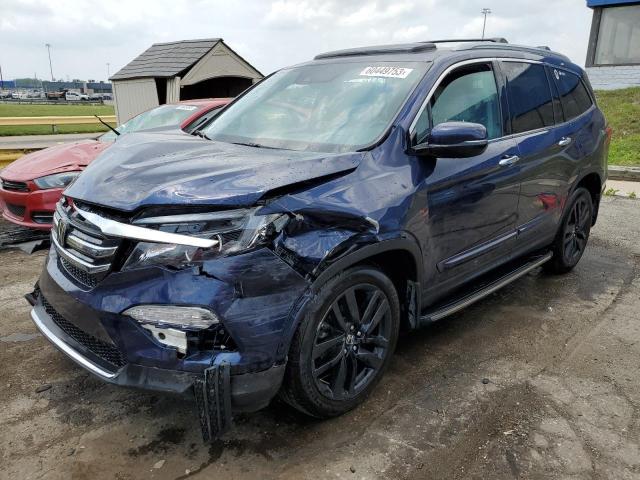 HONDA PILOT ELIT 2018 with VIN 5FNYF6H00JB055592 - Photo from auction
