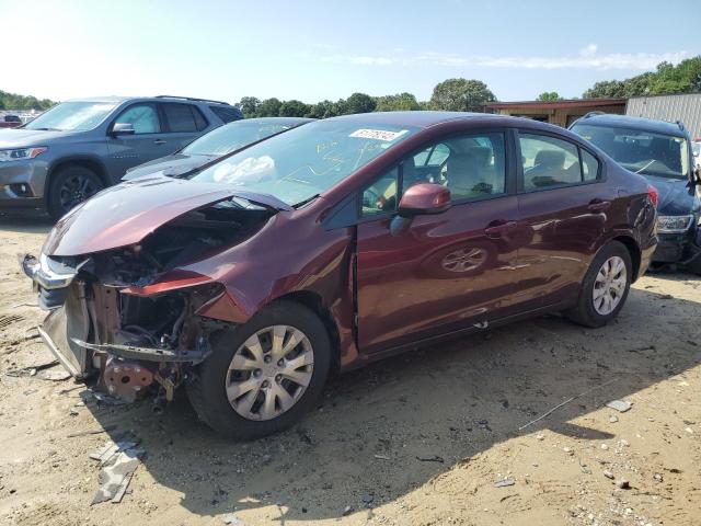 HONDA CIVIC LX 2012 with VIN 19XFB2F57CE375706 - Photo from auction
