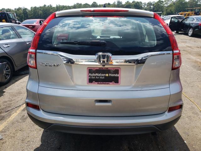 Photo 6 from auction – 2016 HONDA CR-V LX with VIN 2HKRM3H30GH555149