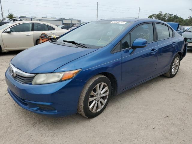 HONDA CIVIC EX 2012 with VIN 19XFB2F81CE055758 - Photo from auction