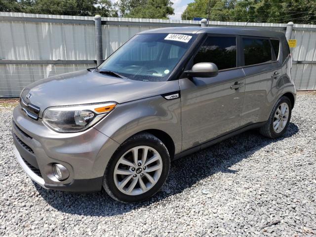 KIA SOUL + 2017 with VIN KNDJP3A5XH7410870 - Photo from auction