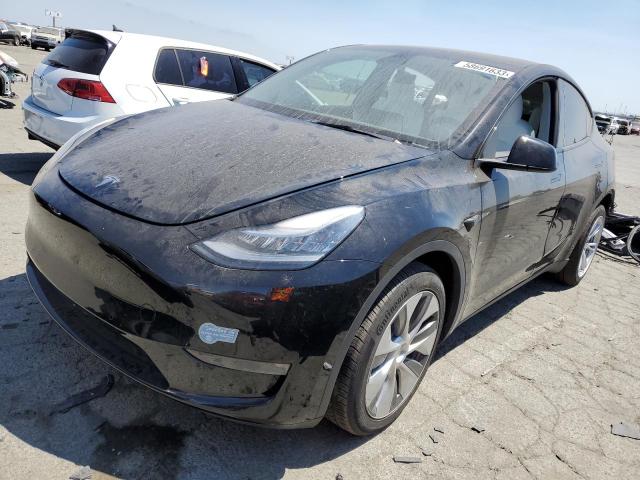 TESLA MODEL Y 2021 with VIN 5YJYGDED8MF134456 - Photo from auction