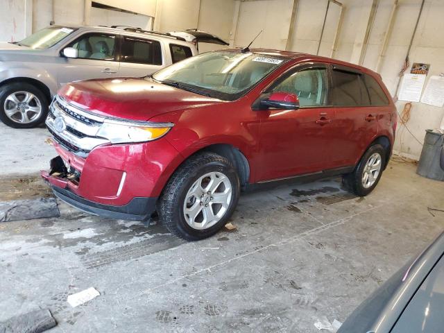 FORD EDGE SEL 2013 with VIN 2FMDK3JC8DBE02046 - Photo from auction