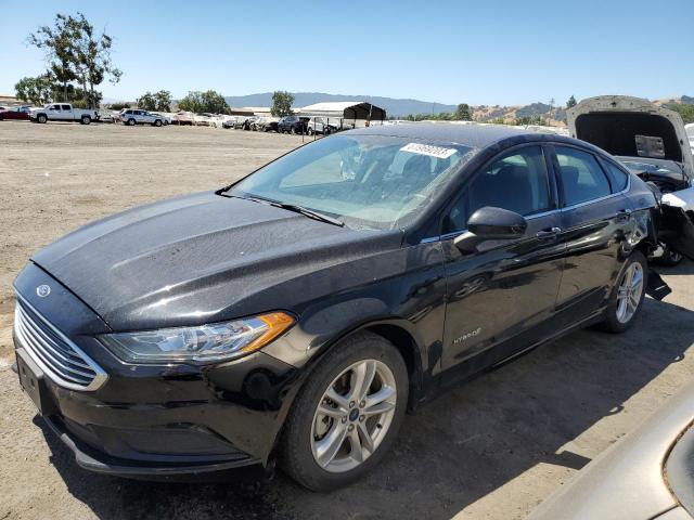 FORD FUSION SE 2018 with VIN 3FA6P0LU9JR173897 - Photo from auction