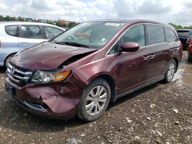 HONDA ODYSSEY EX 2014 with VIN 5FNRL5H4XEB050898 - Photo from auction