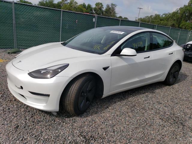 TESLA MODEL 3 2021 with VIN 5YJ3E1EA6MF919742 - Photo from auction