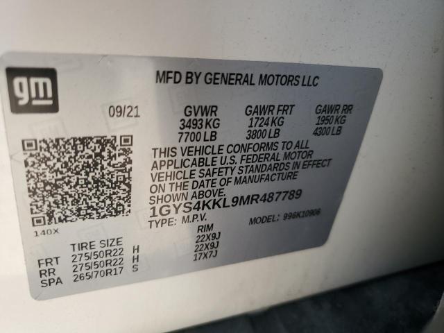Photo 14 from auction – 2021 CADILLAC ESCALADE E with VIN 1GYS4KKL9MR487789