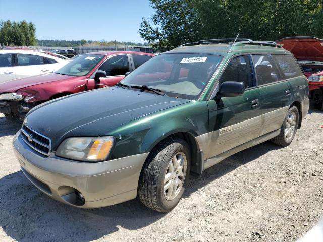 Photo 1 from auction – 2000 SUBARU LEGACY OUT with VIN 4S3BH6755Y7658454