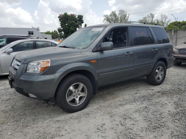 HONDA PILOT EXL 2007 with VIN 5FNYF287X7B019388 - Photo from auction