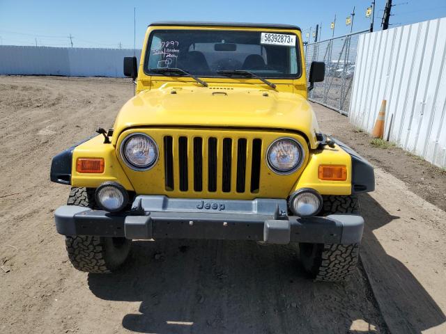 Photo 5 from auction – 2000 JEEP WRANGLER / with VIN 1J4FA49S9YP741084