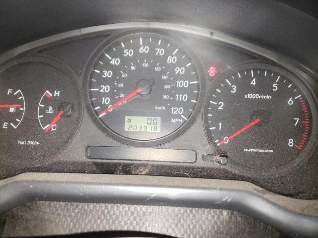 Photo 9 from auction – 2005 SUBARU IMPREZA RS with VIN JF1GD67545G507852