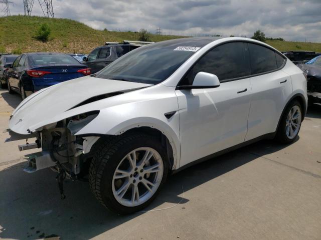 TESLA MODEL Y 2021 with VIN 5YJYGDEEXMF199463 - Photo from auction