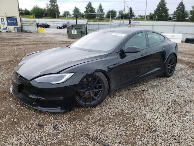 TESLA MODEL S 2022 with VIN 5YJSA1E52NF489106 - Photo from auction