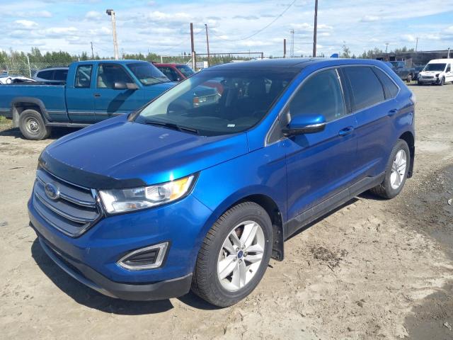 FORD EDGE SEL 2018 with VIN 2FMPK4J88JBB10939 - Photo from auction