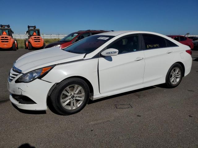 HYUNDAI SONATA GLS 2014 with VIN 5NPEB4ACXEH872633 - Photo from auction