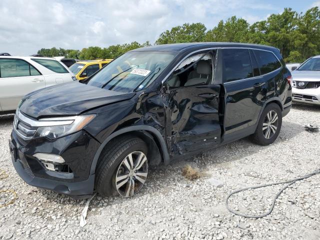 HONDA PILOT EX 2017 with VIN 5FNYF5H39HB017874 - Photo from auction