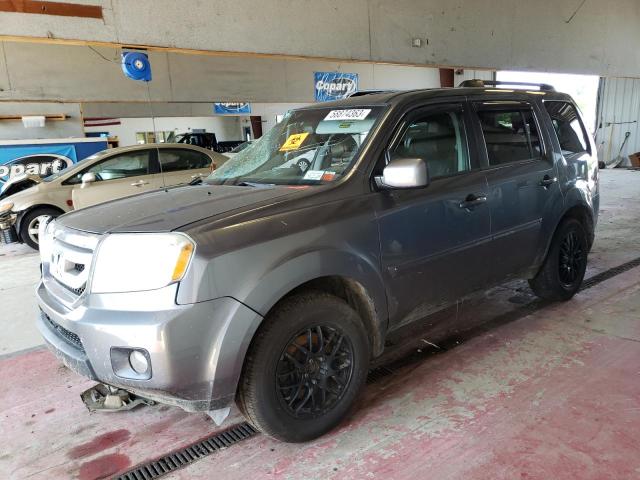 HONDA PILOT EXLN 2011 with VIN 5FNYF4H7XBB095374 - Photo from auction