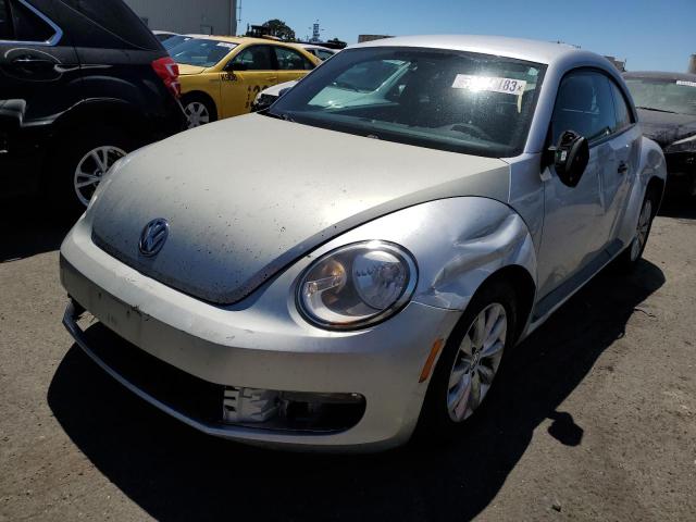VOLKSWAGEN BEETLE 2014 with VIN 3VWF17ATXEM647645 - Photo from auction